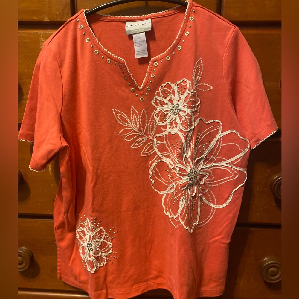 Alfred Dunner short sleeve top